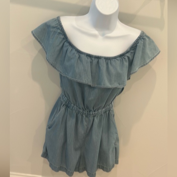 Express Denim Romper - XS - Picture 7 of 9